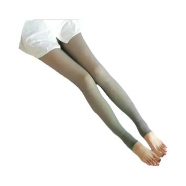 Imagem de Meia-calça Térmica Grossa de Cintura Alta - Quente, Sexy e Translúcida
