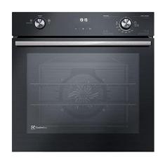 Forno de Embutir Electrolux a Gás 80L Efficient com PerfectCook360 Preto OE8GH 220v