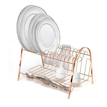 Imagem de Escorredor Max Duplo, 39.7cm, Rosé Gold, Arthi