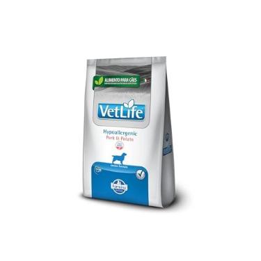 Imagem de Vet Life Hypoallergenic Pork & Potato para Cães Adultos de Todas as Raças 10,1Kg