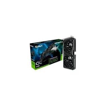 Imagem de Placa de Video Palit GeForce RTX 5060 8GB INFINITY 2 OC GDDR7 128bits - NE75060V19P1-GB2063L