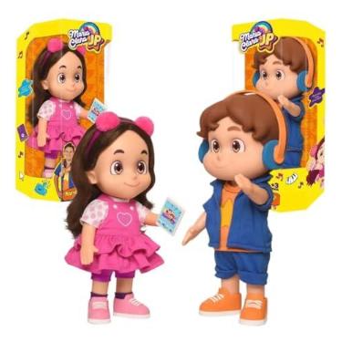 Imagem de Bonecos Maria Clara e JP Kit Original, 14 frases, Baby Brink