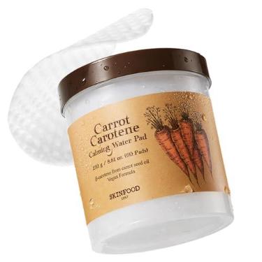 Imagem de Skinfood – Tonalizadores de caroteno de cenoura, hidratantes e suavizantes, tonalizadores faciais de algodão para pele sensível, cuidados com a pele coreana para o rosto, calmante rápido, cuidados