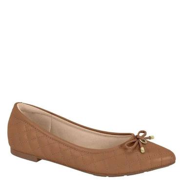 Imagem de Sapatilha Feminina Modare Ultraconforto Com Laço 7334.232, Camel napa,