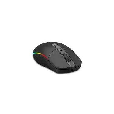 Imagem de Mouse Gamer Sem Fio Redragon Invader Pro, RGB, 10000 DPI, 8 Botões, Wireless, Preto - M719RGB-PRO