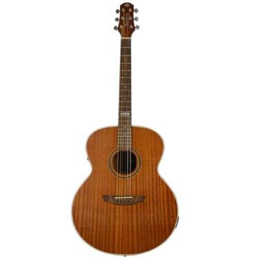 Imagem de Violão STRINBERG Aço Elétrico Jumbo SJ200 MGS Mahogany