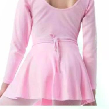 Imagem de Saias Transpassada para Ballet ,Jazz  nas cores Rosa e Preta Infantil 
