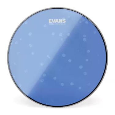 Imagem de Pele para Bateria TT12HB Hydraulic 12'' com Duas Camadas e Oleo Azul Evans