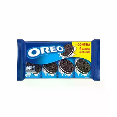 Imagem de Biscoito Recheado Sabor Baunilha Oreo 144g
