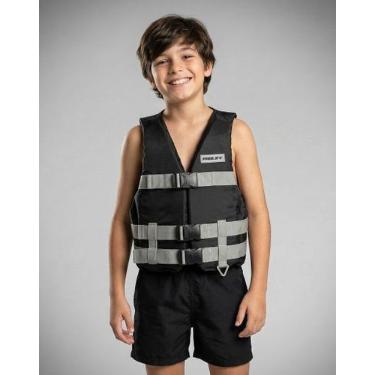 Imagem de Colete Flutuador Simetria Spectrum Infantil - Prolife, Prata, P (Até 5