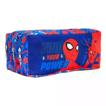 Imagem de Estojo Triplo Homem Aranha 195 X 115mm Dac