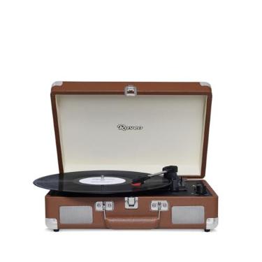 Imagem de Vitrola Chrome Brown com Usb e Bluetooth, Bivolt