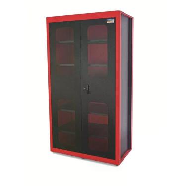 Imagem de Armário Vertical Para Ferramentas 2 Portas Com Visores Tramontina Pro Vermelho Tramontina