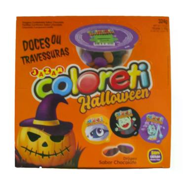 Imagem de Confete Chocolate Coloreti Halloween - 324g