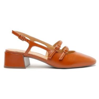 Imagem de Sapatilha Anacapri Boneca Slingback Salto Bloco C30574 0001