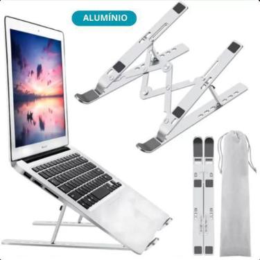Imagem de Base Ergonômica Dobrável Aluminio Para Notebook Articulado - LIPPIN