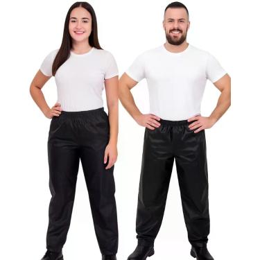 Imagem de Calça de Capa de Chuva Motoqueiro Motoboy Motogirl PVC Ciclista Imperm