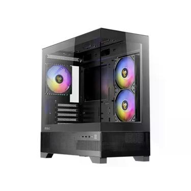Imagem de Gabinete Gamer ANTEC CX500M RGB Elite Lateral de Vidro TEMP de 4 MM MI