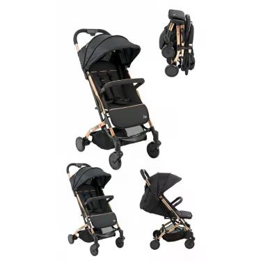 Imagem de Carrinho de Bebê Compacto Dobrável Alça Mala - Congratulations Store