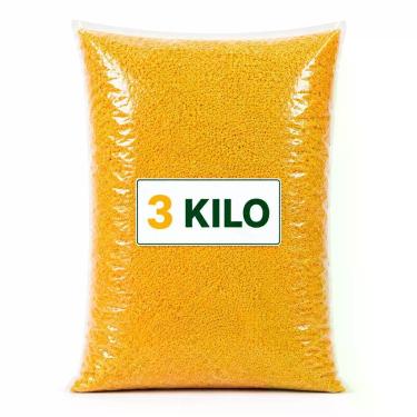 Imagem de Quirera Amarela de Milho Fina para Pássaros e Aves Opções 1kg 3kg e 5k