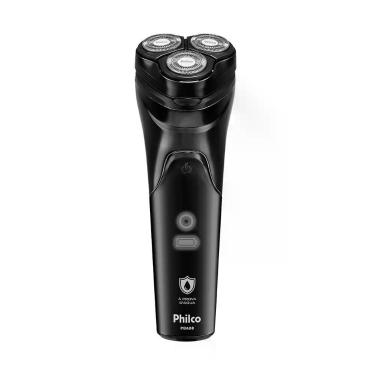 Imagem de Barbeador Philco PBA08 Sem Fio à Prova D'água Preto Bivolt