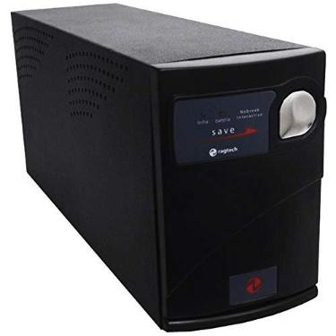 Imagem de RAGTECH – Nobreak New Save NSV 600 – 600VA/300W – 1 bateria 12V/7Ah – Bivolt – 6 tomadas – Modelo 4120