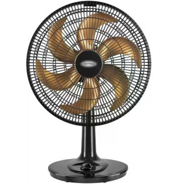 Imagem de Ventilador Turbo De Mesa 40cm Preto/bronze 220v 80w Ventmais, 220V