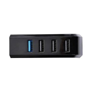 Imagem de Hub USB 4 Em 1 Para Porta-Luvas Tesla Model 3 Y: Extensor, Divisor De 