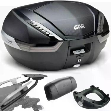Imagem de Bagageiro Tracer 900gt 20 Scam+ Baú Givi V47 Base M5 Encosto - Givi_e_
