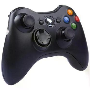 Imagem de Controle Aquilae Xbox360 (Similiar) Wireless Xbox360 e PC Preto e Branco