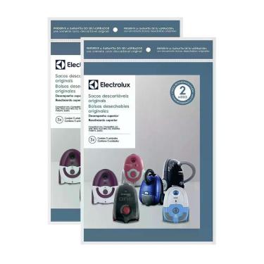 Imagem de 6 Sacos Descartáveis P/ Aspirador de Pó Electrolux Son10
