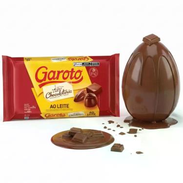 Imagem de Chocolate Barra Ao Leite 2,1 Kg Garoto Para Cobertura Nestlé