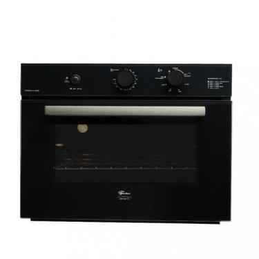Imagem de Forno a Gás de Embutir Infinity 50L com Grill Fischer, Preto, 110V