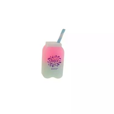 Imagem de Borracha Molin do Brasil Refresh Perfumada Love Rosa com Aroma de Frutas Macia Alta Qualidade 1 Unidade