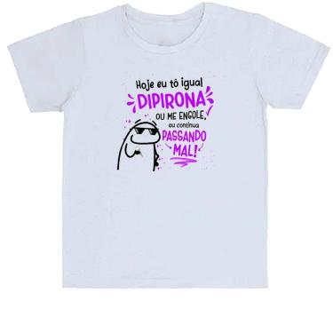 Imagem de Camiseta Infantil Hoje tô igual a Dipi Rona - Alearts, 12