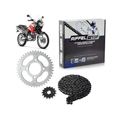 Imagem de Kit Relação Transmissão Riffel 91129 Xtz 250 2006 - 2020