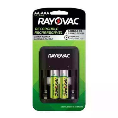 Imagem de Carregador De Pilhas Aa/aaa Rayovac Sm-4 Usb
