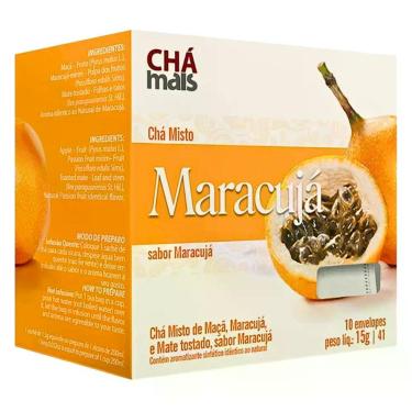 Imagem de Chá de Maracujá Cx10 Sachês de 1,5g - Chá Mais