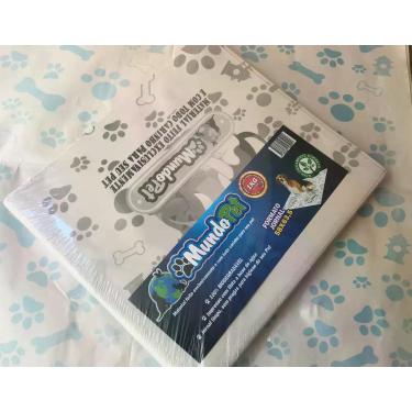 Imagem de Jornal Pet Biodegradável MundoPet 50 Folhas Grandes 64x58cm Higiene Ec