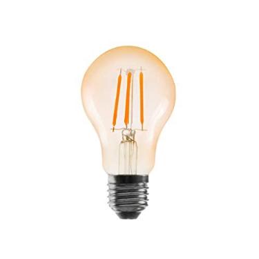 Imagem de Lampada A60 Âmbar Filamento LED 4W 2400K E27 Bivolt