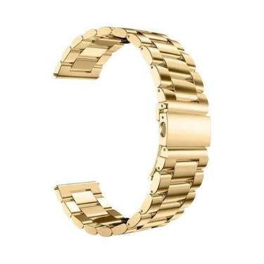 Imagem de Pulseira de Metal 20mm para Samsung Galaxy Watch 6/5/4 - Aço Inoxidáve