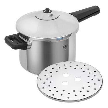 Imagem de Kuhn Rikon Panela de pressão de aço inoxidável Duromatic - 7,4 L