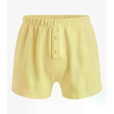 Imagem de Cueca Infantil Em Cotton Leve Rovi Kids Amarelo, 3, Amarelo