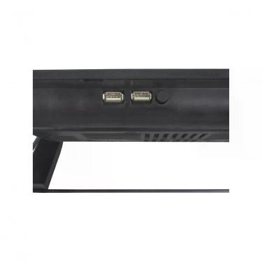 Imagem de Base para Notebook BPN-03 Twins com 2 Ventiladores de 120MM e LED Azul, Ajuste em 3 Níveis Preto Evus