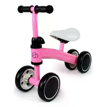Imagem de Bicicleta De Equilíbrio 4 Rodas Bebê Sem Pedal Infantil Bebe - Benibee