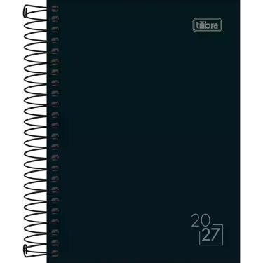 Imagem de Agenda Spice Espiral Preta 2026 11 X 15,4 CM Tilibra 1027