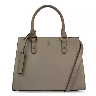 Imagem de Bolsa Ombro Elegance Tote Saffiano Le Postiche, Bege