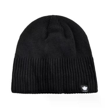 Imagem de Gorro De Inverno Masculino Quente Com Forro De Veludo, Dupla Camada, G