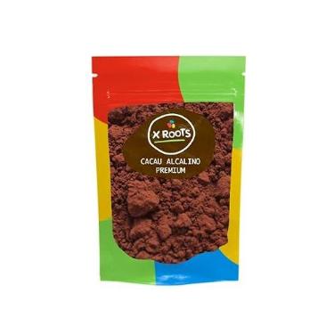 Imagem de Cacau Em Pó Alcalino Premium Alta Qualidade 500gr - Xroots