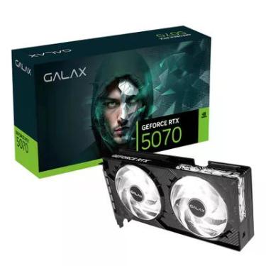 Imagem de Placa De Vídeo RTX 5070 1 Click Oc 2x Nvidia Galax, 12GB, 192 Bits, 3x Displayport/HDMI - 57non7mdbroc